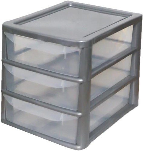Plastic storage drawers - plastic, unit