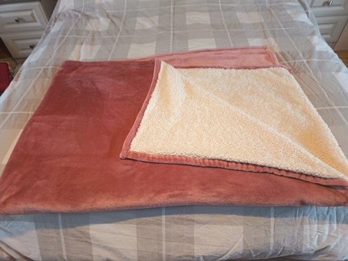 Sherpa throw reversible - sherpa, fleece