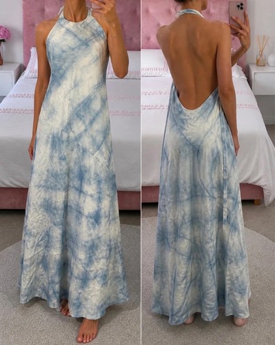 Zara tie dye - neck, maxi