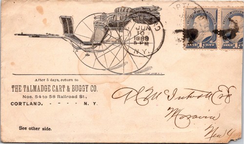 Advertising horses 1889 - advertising:,