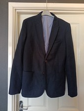 Zara Men's Navy Blazer. Euro