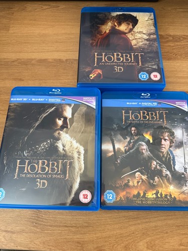 The hobbit trilogy blu ray - the,