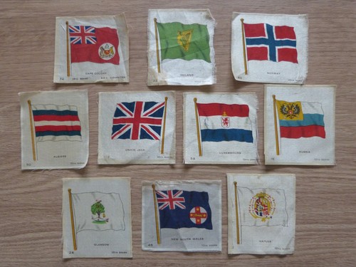 Silk cigarette cards - 10,