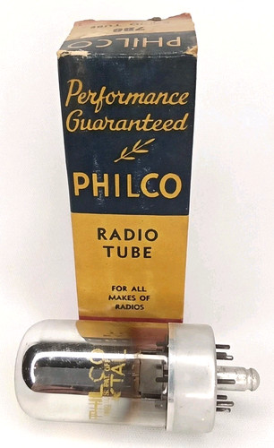 Antique 1940s radio tube - 1940s,