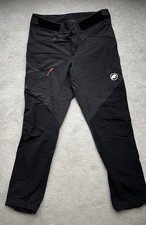 Mammut Courmayeur Softshell Hiking / Climbing Pants — Size 48 Short
