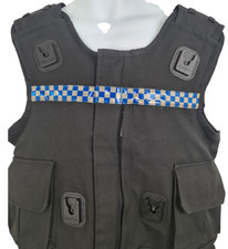 Hawk Protection Stab Vest Ballistic Body Amour Cover Klickfast Docks Black Male