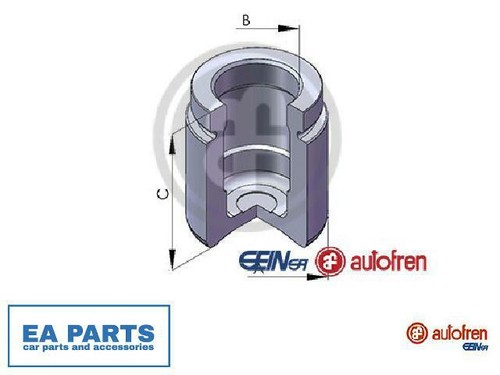 Piston brake caliper - caliper, for