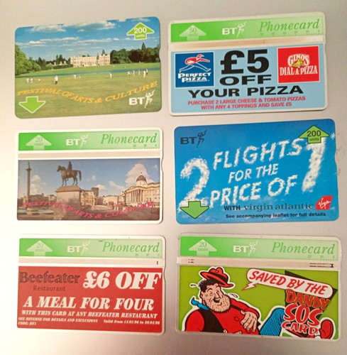 Telephone card various - card,