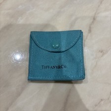 Vintage Tiffany & Co. 1837 Rectangle Cufflinks Sterling Silver 925 w/Pouch