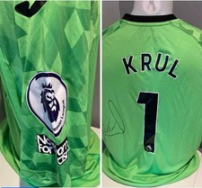 Signed Tim Krul Norwich City