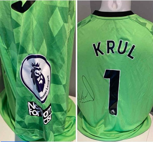Signed tim krul - krul, city