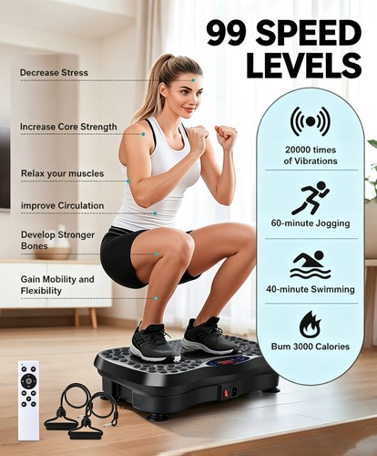 Vibration plate exercise - plate,