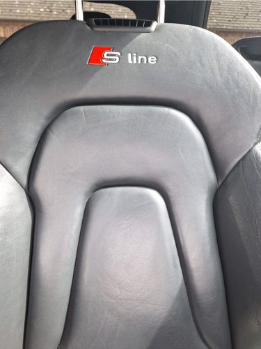 Audi sport sline seat badge - audi,