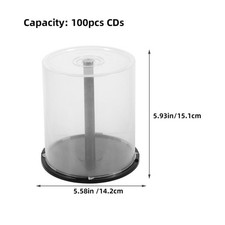 1 x 100 storage capacity CD