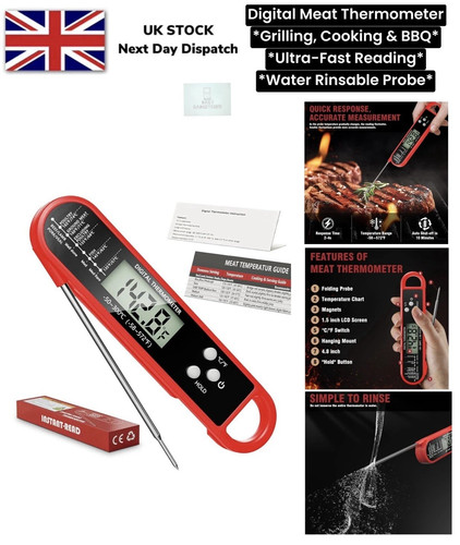 Meat thermometer digital for - meat,