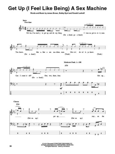 James brown book and bass - and,