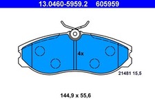 3x ✅Fits ATE 13.0460-5959.2 Brake Pad Set, disc brake   ⭐UK Seller⭐