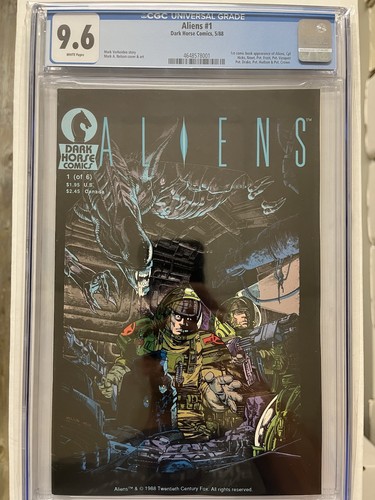 Aliens cgc white pages - cgc,