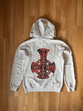 The Great Frog London TGF Cross Hoodie Grey Small LDN NYC LA TOKYO