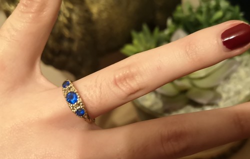 Pretty 9ct gold - gold, vintage