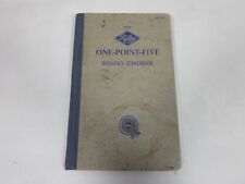 Handbook for the Riley One-Point-Five Saloons From 1957 Motor manuals;no.30