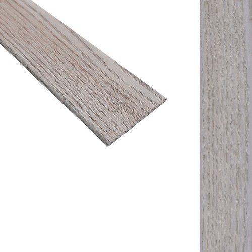 Solid oak flat - flat, strip