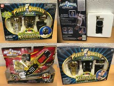POWER RANGERS MORPHER BOXED VGC IN SPACE ZEO ZEONIZER SILVER GOLD ROBO NEW