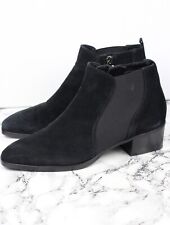 RUSSELL & BROMLEY AQUATALIA Black Chelsea Ankle Boots, Size UK 6.5 / EU 39.5