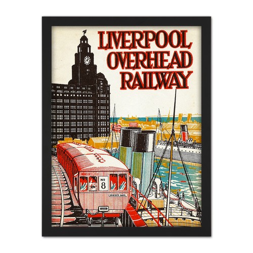 Liverpool overhead railway - overhead,