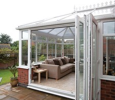 uPVC 3 Panel Bi Fold Doors