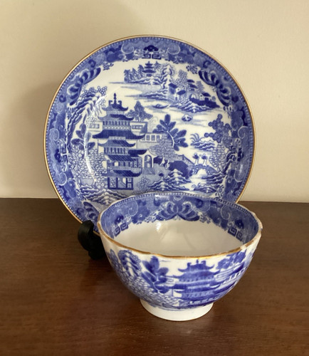 Antique blue white - antique, &