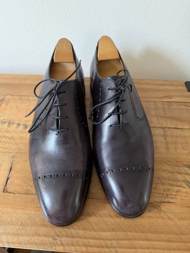 Berluti brown lace shoes - up, uk