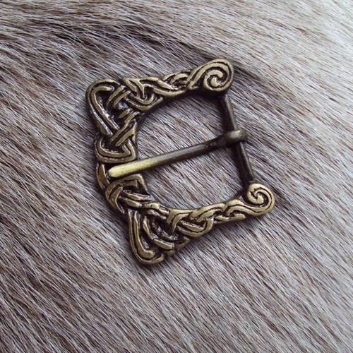 Antique brass belt strap - antique,