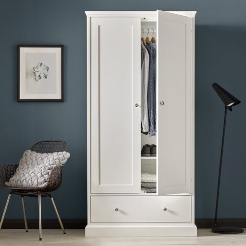 Palmer white double - palmer, wardrobe