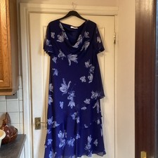 Ladys Jacques Vert Long Blue