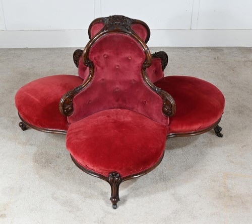 Victorian conversation seat - victorian,