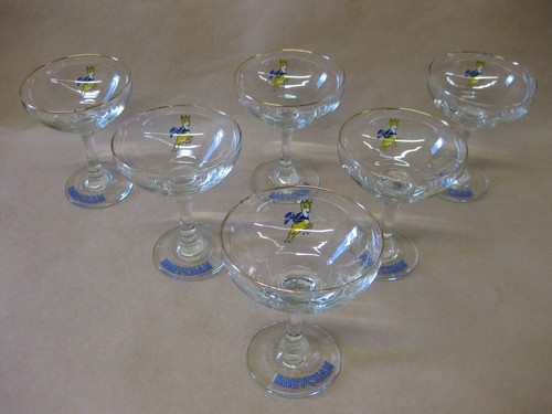 Vintage babycham glasses - vintage,