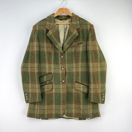 Hucklecote tweed jacket womens - hucklecote,
