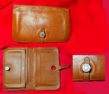 Vintage HERMES Dogon GM Togo Leather Long Bifold Wallet Brown