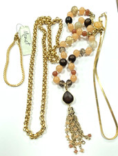lot 4x signed MONET jewellery