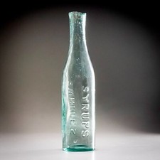 Victorian Antique Aqua Glass R