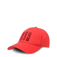 McQueen MCQ Velvet Logo Baseball Cap