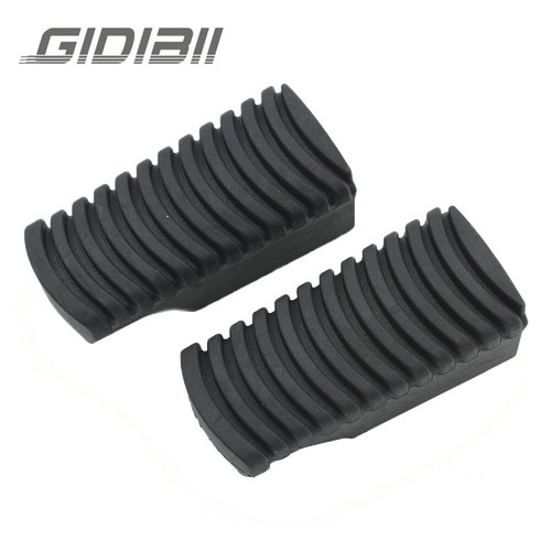 Rear footpegs rubber covers - rear,
