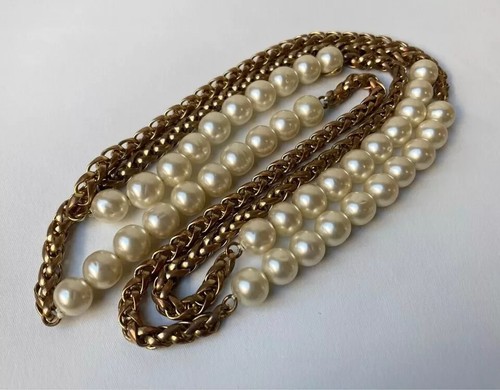 Chanel 40p large pearl double - 40p,