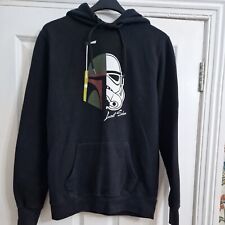 Mens Lost Soles Black Hoodie Size Medium Preowned GC