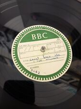 BBC Archive Laquer Disc Count Basie Joe Williams Transcription Roll Em Pete 50s