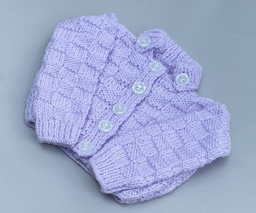 Purple cable knit - cable,