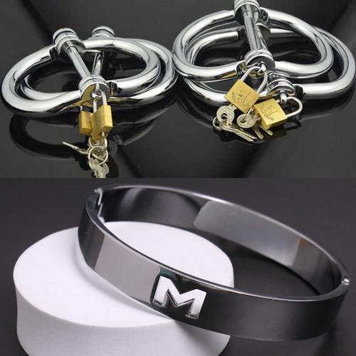 Metal bondage hand - bondage,