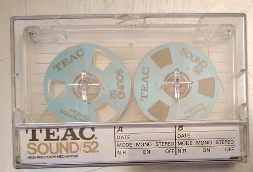 Teac sound audio cassette - 52,
