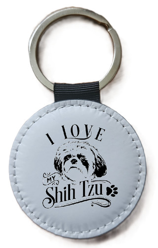 Shih tzu keyring love - shih, my